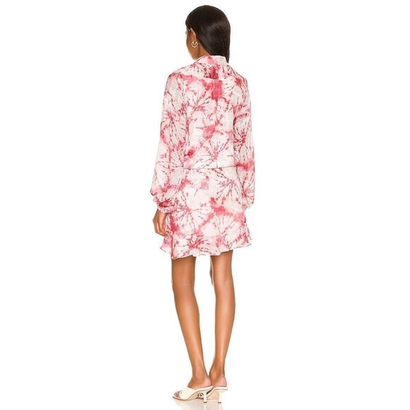 Rococo Sand Ava Mini Dress in Rosewood - Picture 3 of 11